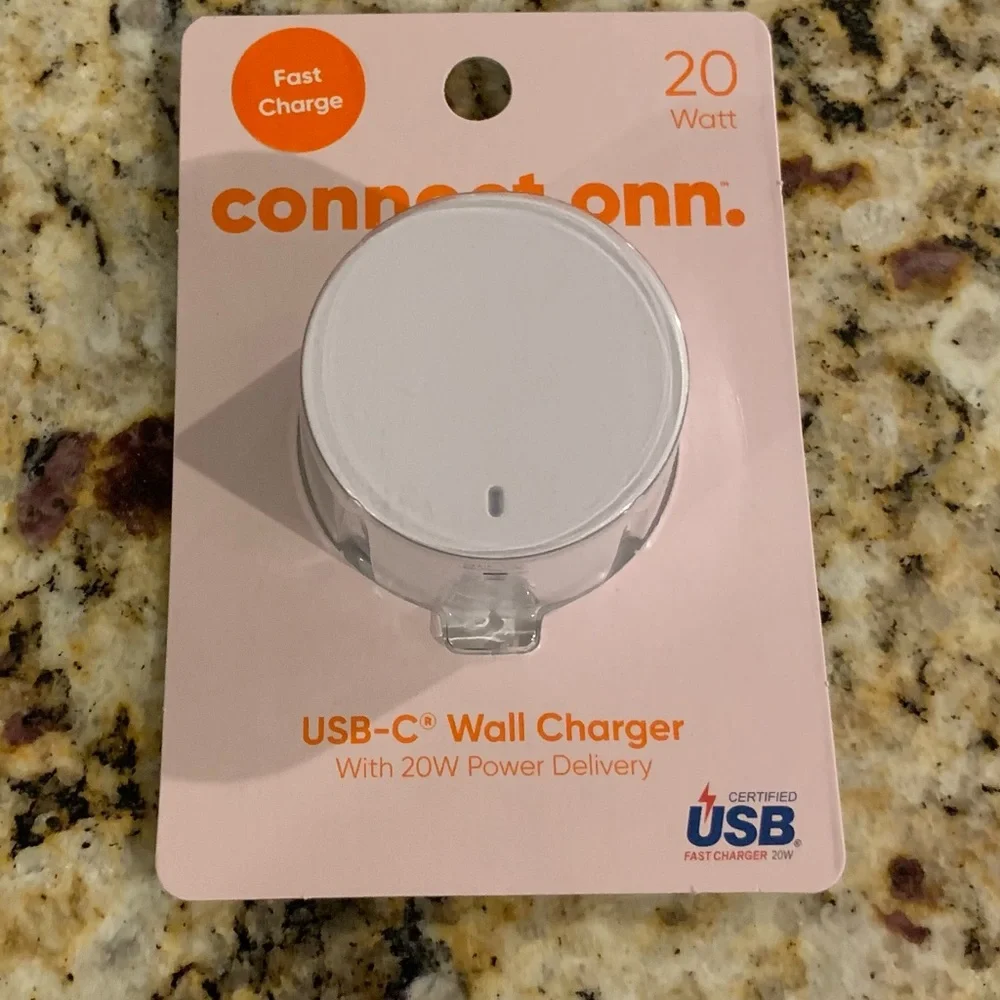 HP #247 🎉🎉🎉 NWT USB-C Charger 20 watt power - fast charging with LED light